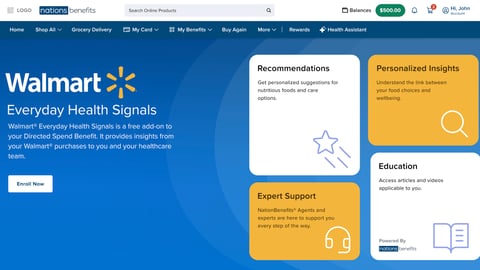 Walmart Everyday Health Signals